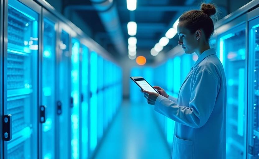 Pharmaceutical cold chain storage facility